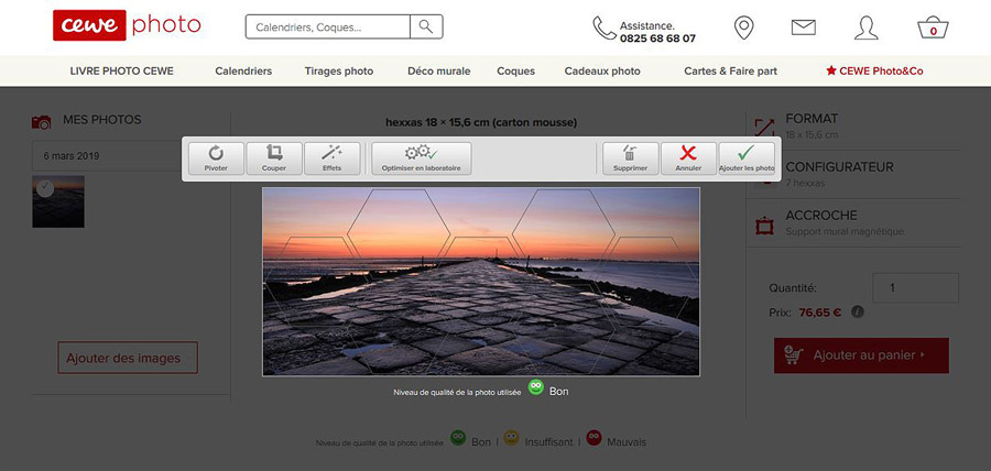 La conception des Hexxas se fait en ligne