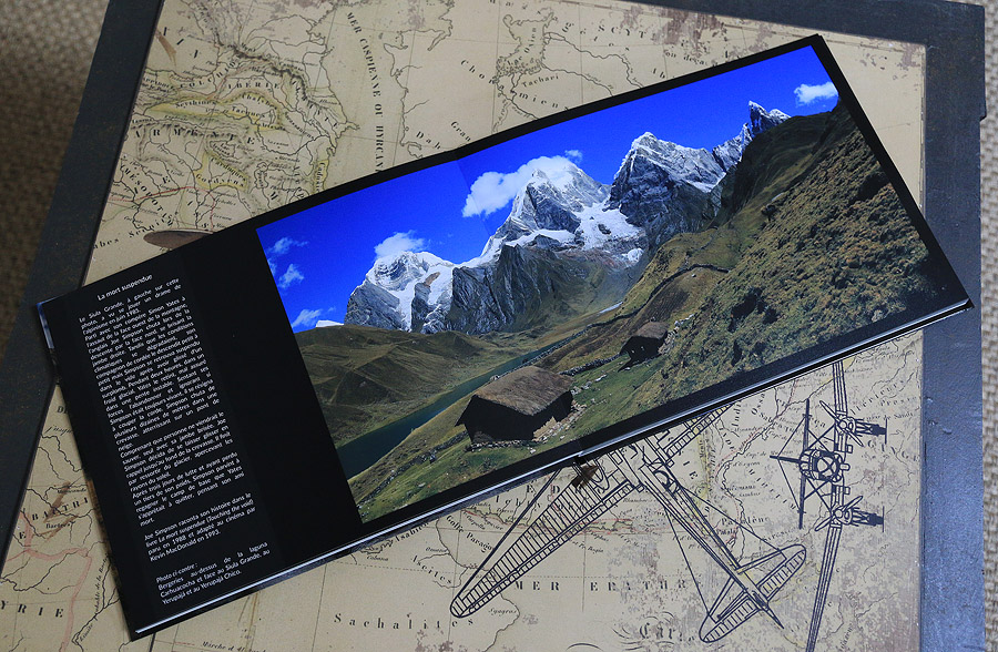 Ouverture  plat du livre-photo Cewe