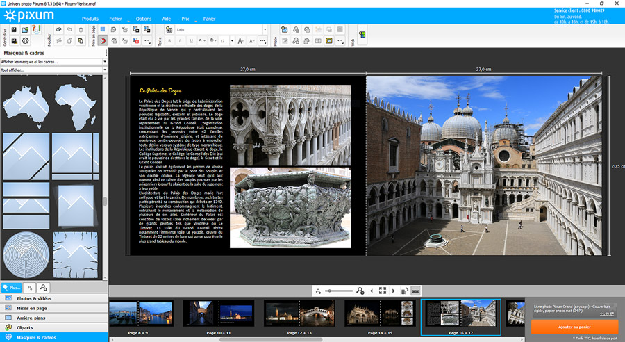 Logiciel de cration du livre-photo Pixum