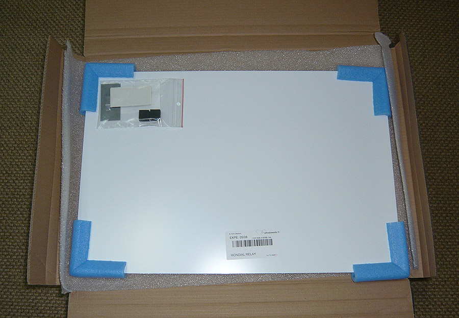 Colis du tableau alu Photoweb