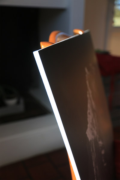 Plaque PVC servant de support au tableau Photoweb