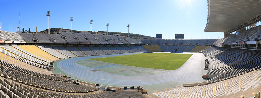 Le stade olympique de Barcelone (JO de 1992)