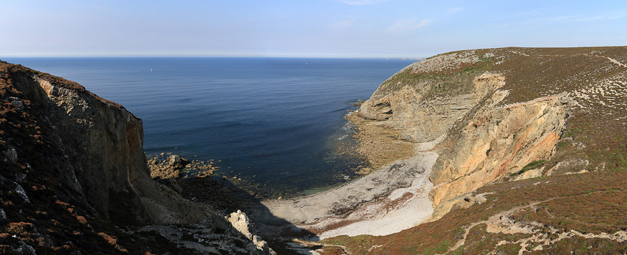 Une anse peu aprs le cap de la Chvre