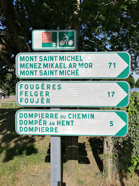 Le Mont-Saint-Michel n'est plus trs loin