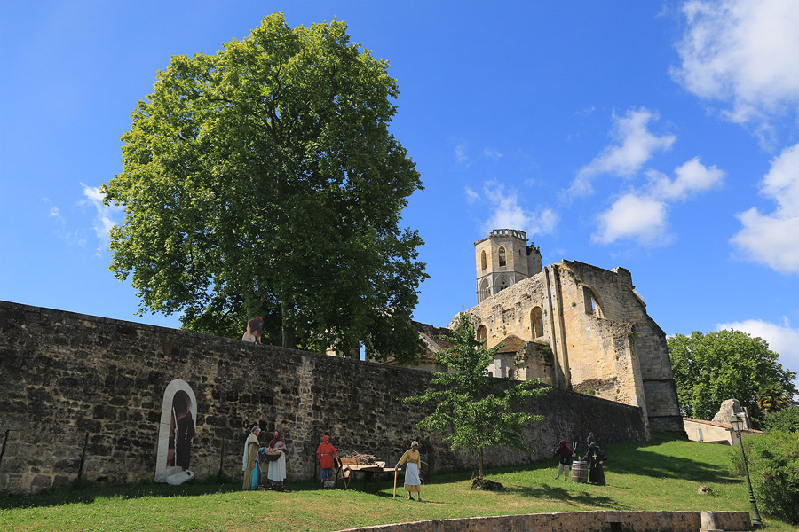 Ruines de l'abbaye de la Sauve Majeure