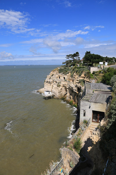 Maisons troglodytes de Meschers