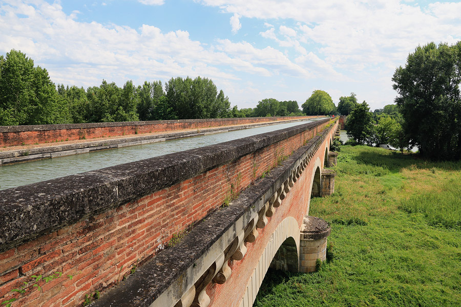 Le pont-canal du Cacor  Moissac