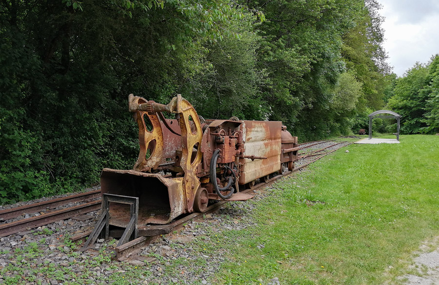 Vestiges de l'ancienne mine de fer de la Brutz