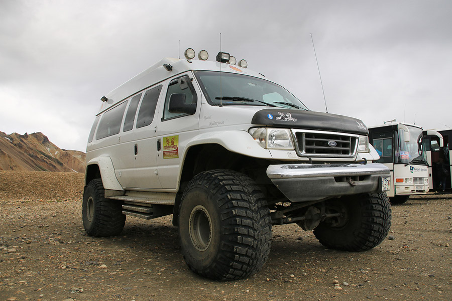 Un des gros 4x4 typiquement islandais
