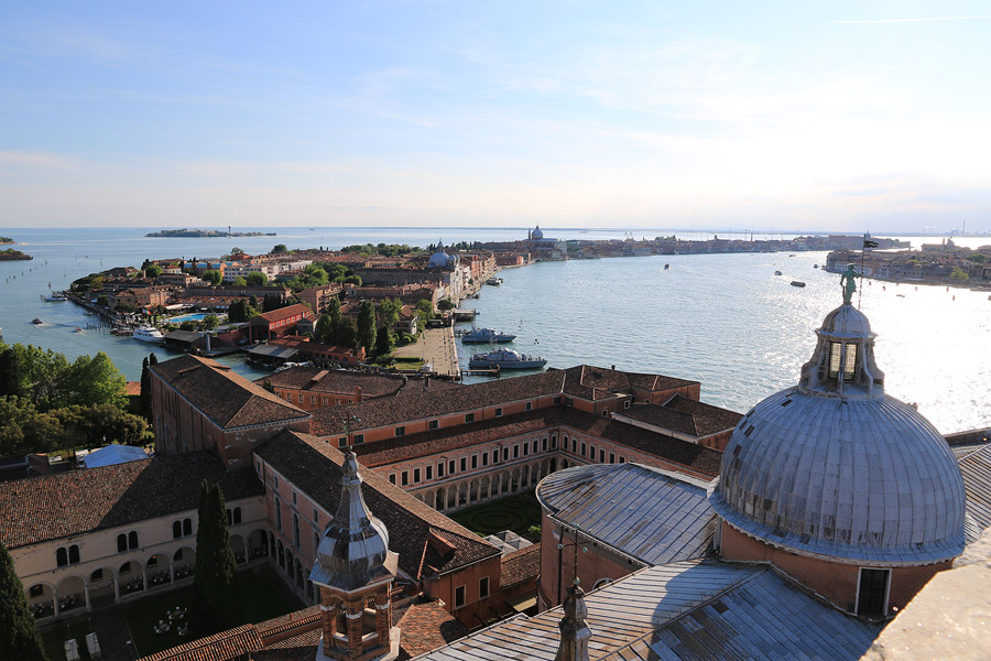 L'le de Guidecca vue depuis le campanile de San Giorgio Maggiore