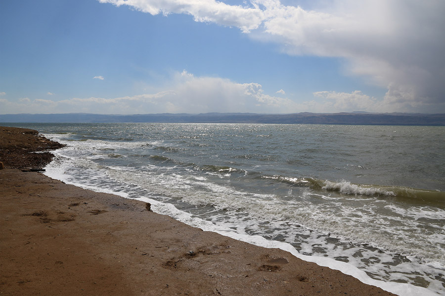 Les rivages de la Mer Morte... avant la tempte
