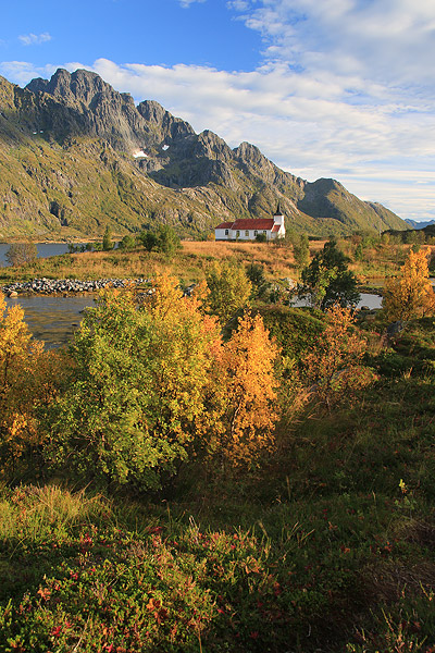 L'automne sur la presqu'le de Sildpollnes