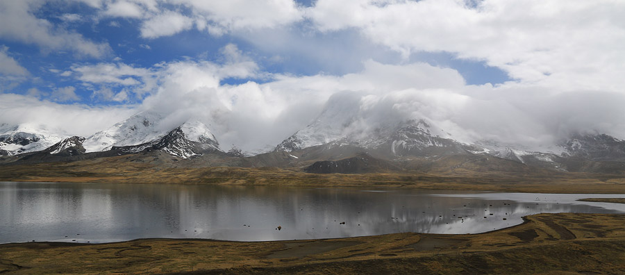 Nuages sur la laguna Ccasccana