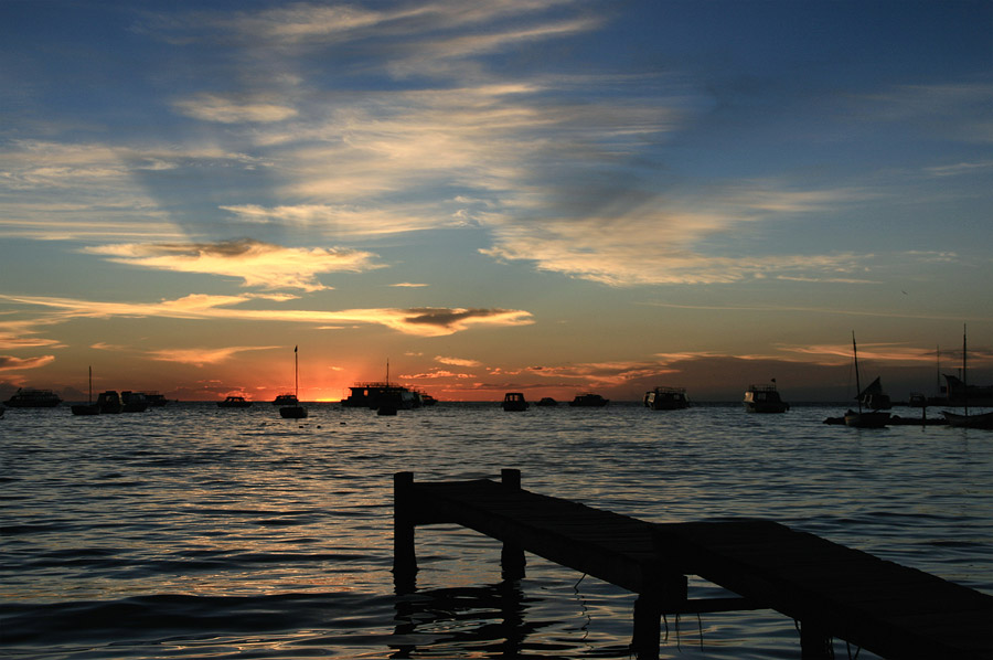 Coucher de soleil  Copacabana