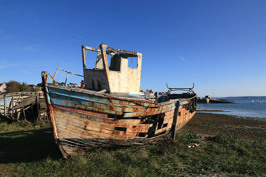 Le cimetire de bateaux du Frt