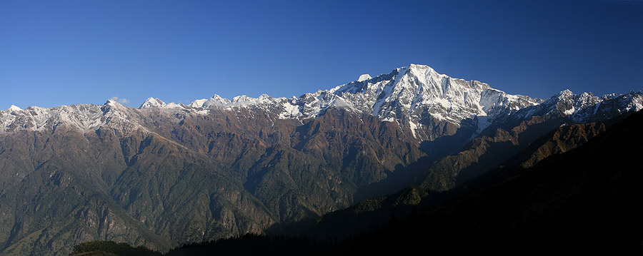 Panorama depuis le col de Thaltok