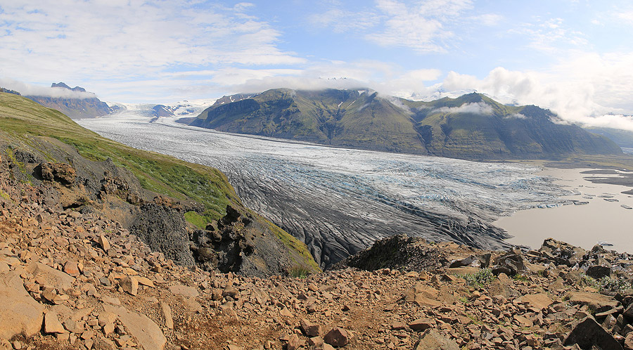 Langue glaciaire du Skaftafellsjkull