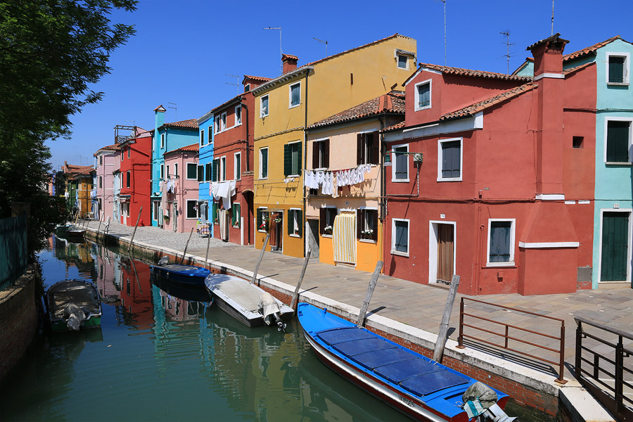 Les maisons colores de Burano