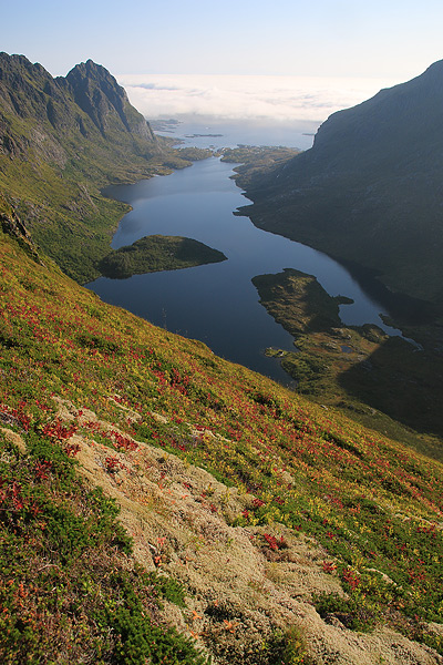 gvatnet, le lac au-dessus de 