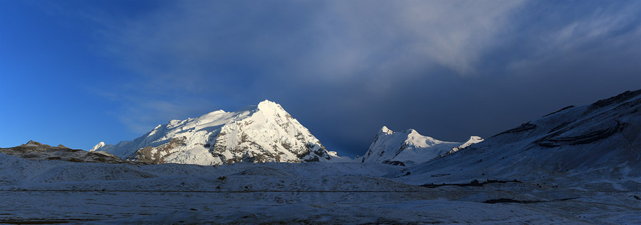 Lever de soleil sur l'Ausangate