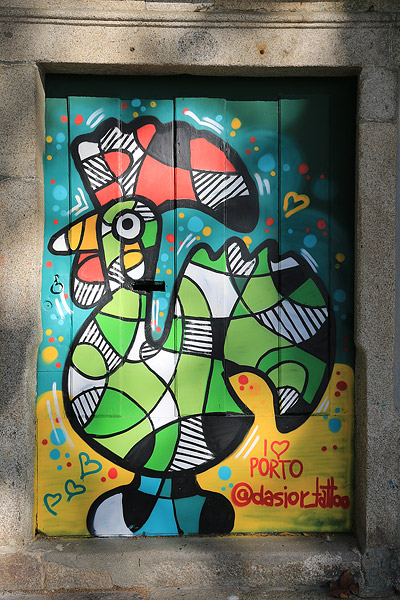 Street-art dans les rues de Porto