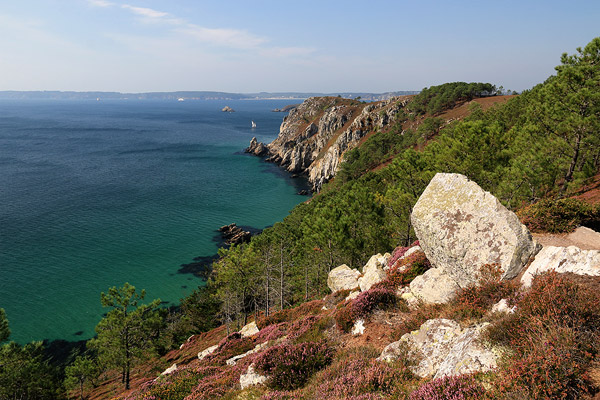 Falaise du Guern sur la presqu'le de Crozon